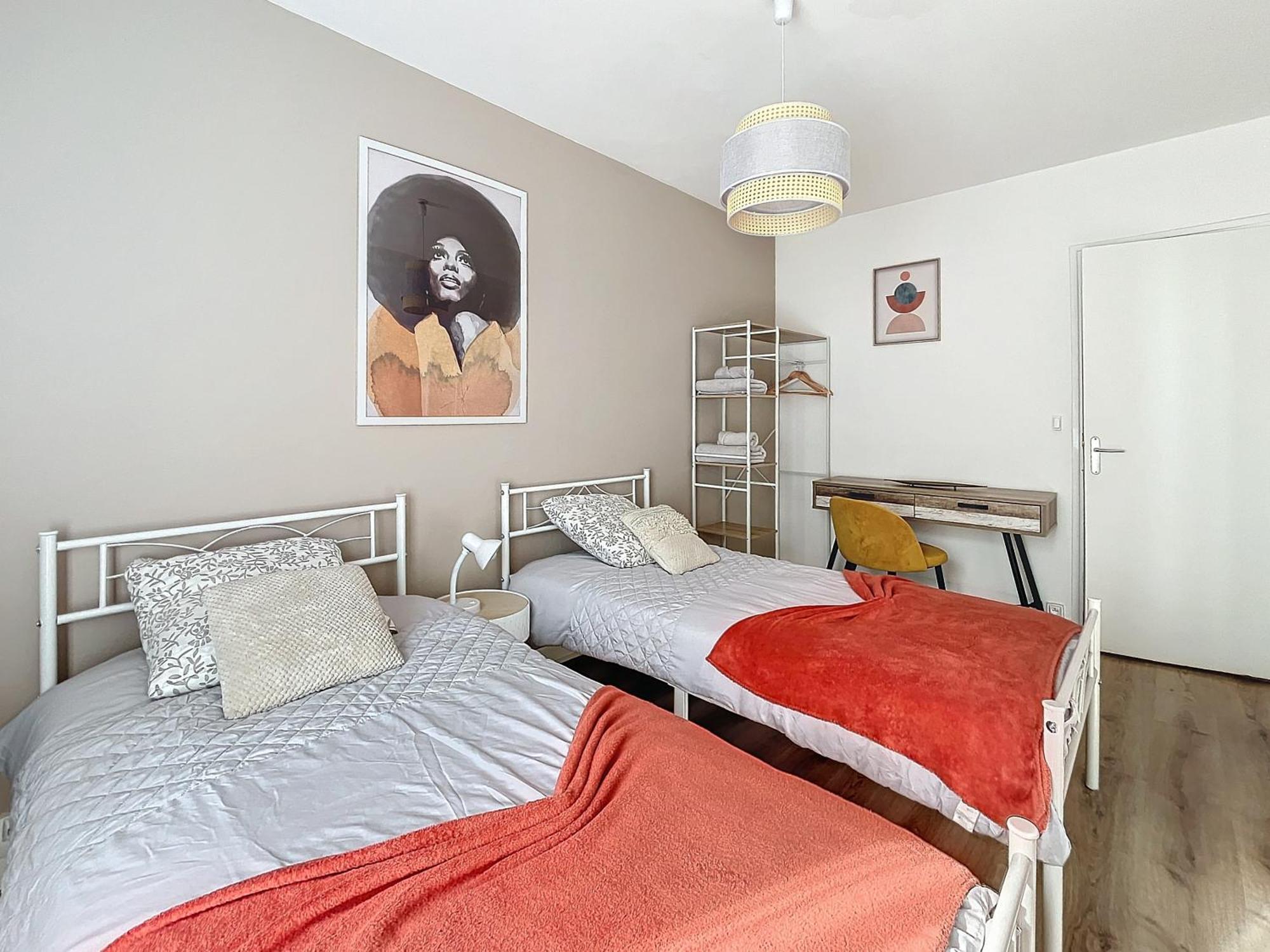 Appart Xl "So Zen" - 3 Chambres - 8 Pers - 20Mn To Paris อ็องเกียง-เล-แบ็ง ภายนอก รูปภาพ